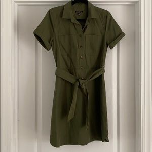 J Crew Olive Mini Dress